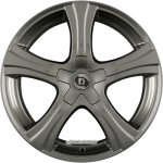 DIEWE WHEELS BARBA PLATIN S - Anthrazit Glanz